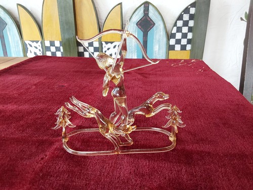Lauscha glass figurine diana - glass, figurine;