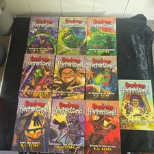 R.L. Stine Goosebumps Horrorland Series x 10 books 1-10