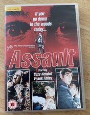 Assault Dvd Network OOP Suzy Kendall VGC Rare