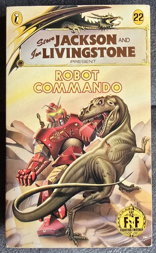 Fighting fantasy robot - 22,