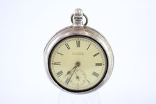 Antique Pair Case Fusee 925 Silver Pocket Watch Key Wind SPARES/REPAIRS