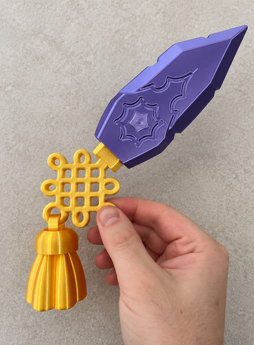 Printed zoey dagger - 3d, "zoey's