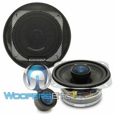 AUDIOBAHN AS40Q 4" 80W RMS 2WAY NEODYMIUM TWEETERS COAXIAL CAR SPEAKERS PAIR NEW