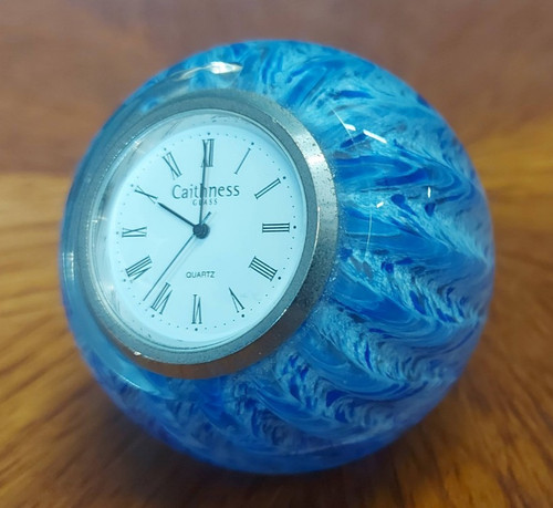 Caithness art glass blue swirl - caithness,