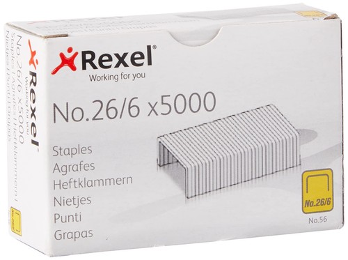 Rexel 6 staples - no.56,