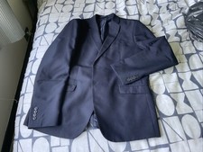 Mens Two Piece Navy Suit Slim