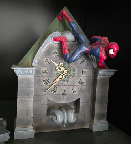 Spider man clock - spider-man,