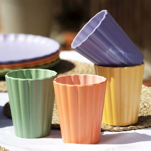 Set melamine pastel - of,