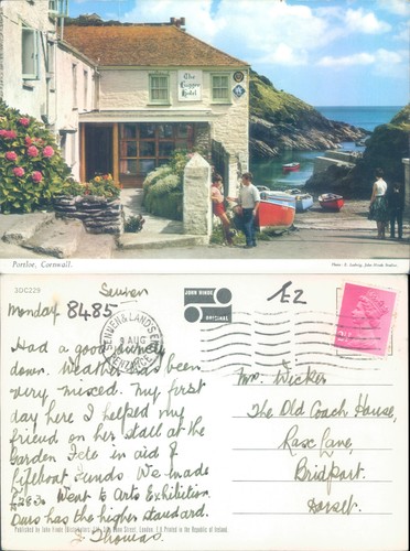 The lugger hotel and coastline - the,