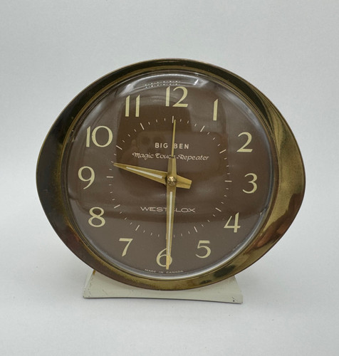 Vintage mcm westclox big ben - westclox,