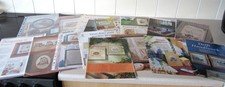 Cross Stitch Chart Assortment x 15 - Samplers, Landscapes, Buildings
