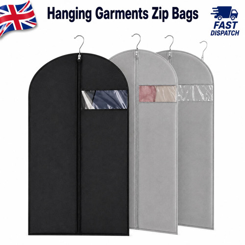 Hanging garment bags - hanging, up