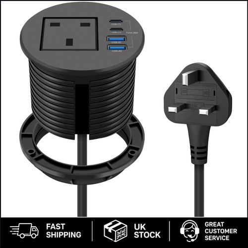 Recessed power socket - socket, 20w