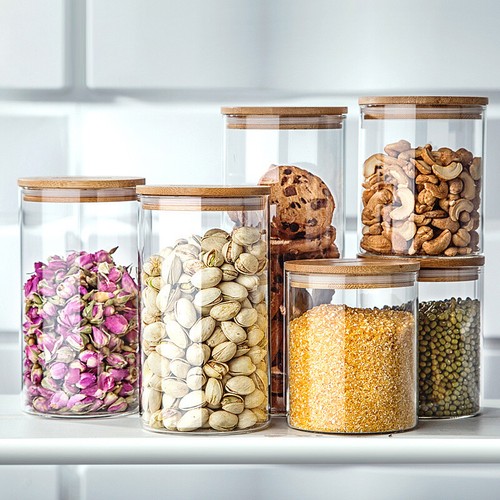 10pcs airtight glass storage - 10pcs,