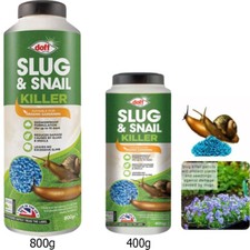 Doff Slug Killer Showerproof Slug and Snail Kill Pellets Organic Gardening Size