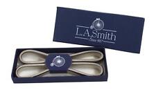 Gift Boxed Elasticated Steel Shirt Sleeve Holders / Arm Bands in Silver or Gold