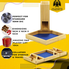 Portable Bamboo Wooden D&D