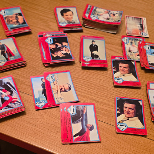 Topps superman the movie 1978 - the,