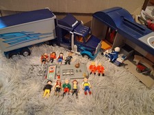 Playmobile Lorry And Police Station With Figures Bundle 2016
