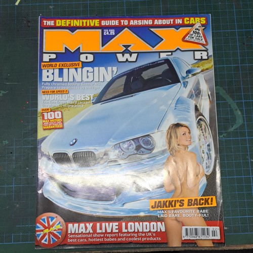 Vintage max power magazine - power,
