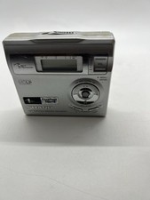 Sharp MD-DR370H Portable Minidisc Player Silver Tested Music Player Unit Only