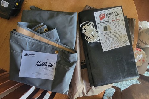 Kodiak canvas ground tarp and - canvas,