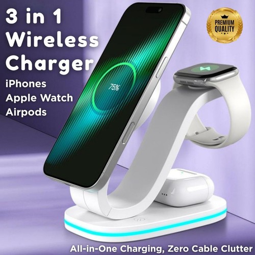 Wireless charging dock 1 - wireless, 3