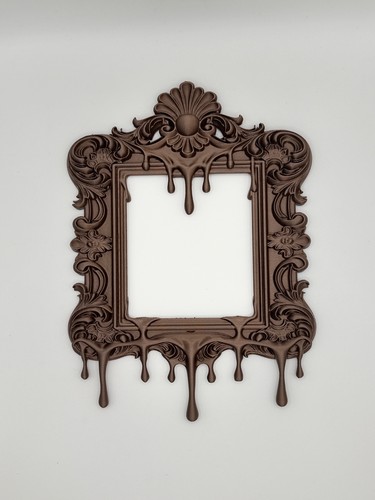 Bronze gothic picture frame - bronze,