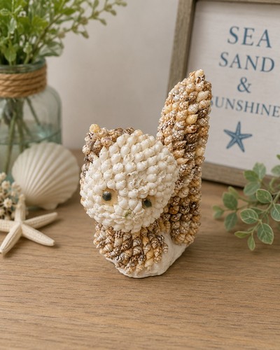 Vintage handmade seashell - handmade,