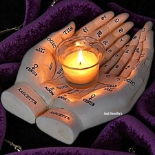 Palmistry Hands Candle Holder