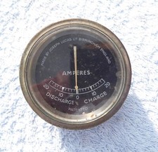 VINTAGE LUCAS CZ3 TYPE V AMMETER PRE-WAR MG RILEY AUSTIN