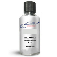 Touch Up Paint For Vauxhall / Opel Zafira Tourer Olympic White Gaz Chip Brush