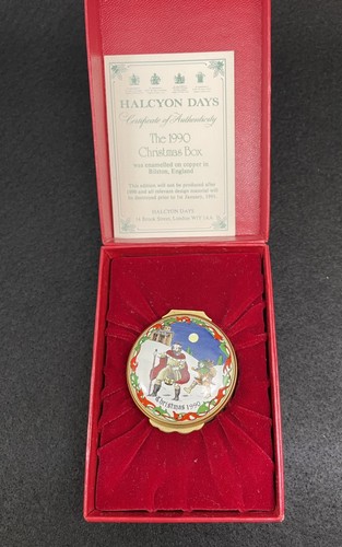 Halcyon days enamel trinket - halcyon,