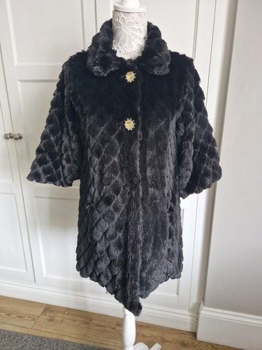 Jane faux fur jacket size - faux,