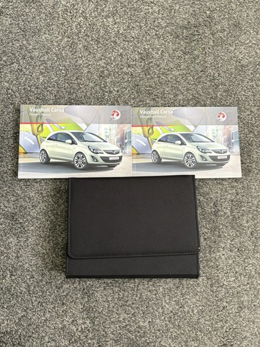 Vauxhall corsa owners manual - vauxhall,