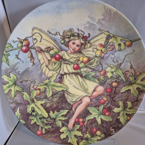 Plate world flower fairies - plate,
