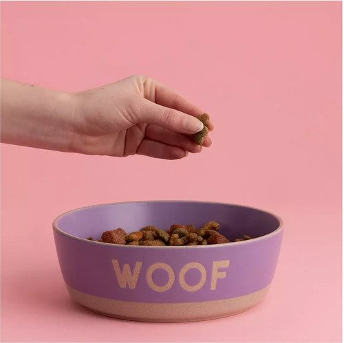 Mason cash pets woof - dog, bowl