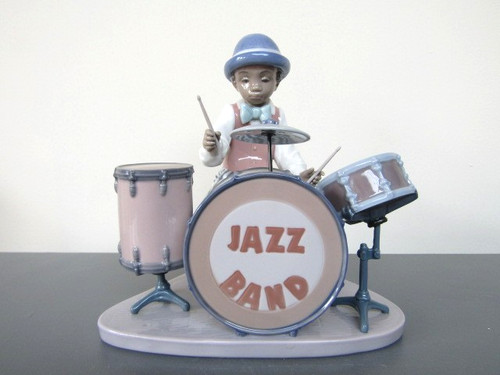 Retired lladro jazz band - retired,
