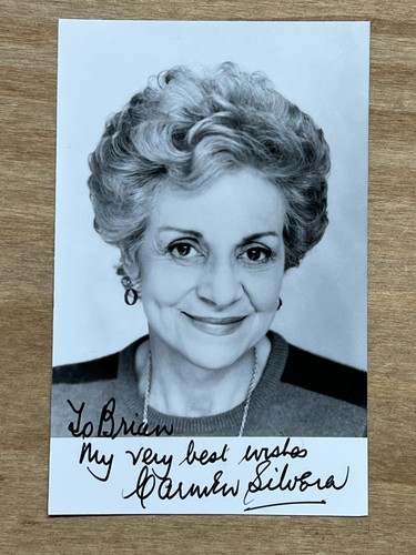 Hand signed photo allo - photo, 'allo