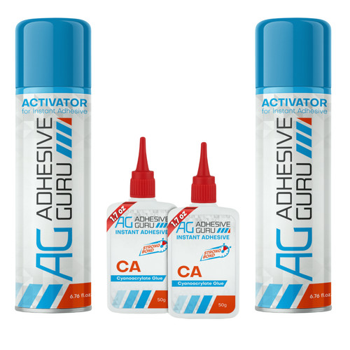 Fast instant glue with - ca,