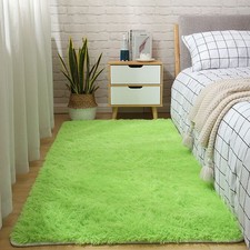 Fluffy Bedside Rugs Pure