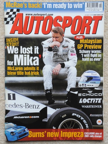 Autosport magazine 19th