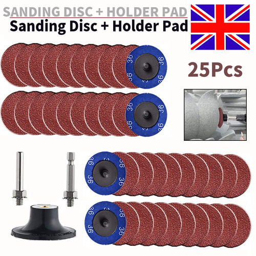 25pcs 50mm roll lock sanding - 25pcs,