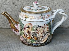 Teapot CAPODIMONTE ceramic