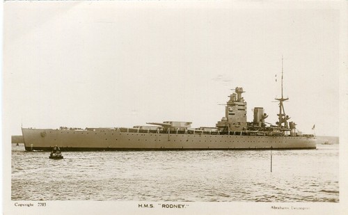 Hms rodney wwii - hms, royal