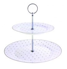 Miss Darcy Two Tier Cake Stand