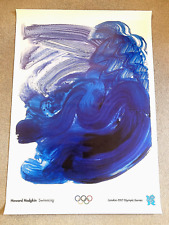 Howard Hodgkin London Olympics Swimming poster 2012