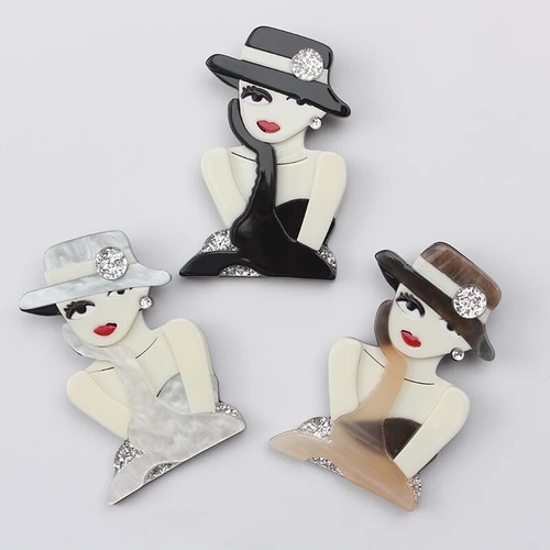 Luxury girls fashion brooch - luxury,