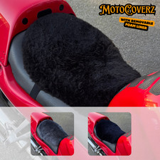 Motorcycle sheepskin seat pad - motorcycle,