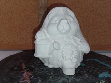 UNPAINTED CERAMIC BISQUE -